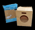 KatPak Biodegradable Litter Box - 4 Pack