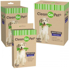 Clean Go Pet Fresh Scented Doggy Waste Bags 250Ct