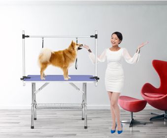 36&quot; Folding Dog Pet Grooming Table Heavy Duty Stainless Steel pet dog Cat Grooming Table