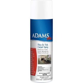 Adams Plus Flea and Tick Carpet Spray; For Indoor Use 16 Ounces