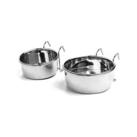 Spot Stainless Steel Coop Cup with Wire Hanger Silver 10 oz