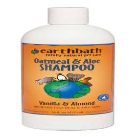 Earthbath Oatmeal  Aloe Shampoo, Vanilla  Almond 1ea/16 oz