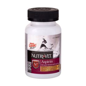 Nutri-Vet K9 Aspirin Liver Chewables Medium/Large Dog 1ea/75 ct