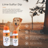 Lime Sulfur Dip - Pet and Veterinary Solution for Dermatitis, Mange, Ringworm and other Parasites