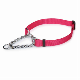 GG Martingale Collar (Color: Pink, size: 16-24in)