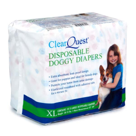 CQ Disp Doggy Diapers (size: medium)