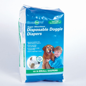 CG Disposable Doggy Diapers (size: XS)