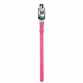 DGR 1in Nylon Collar (Color: Neon Pink, size: 26in)