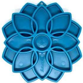 Mandala Design eTray Enrichment Tray for Dogs (Color: Blue)