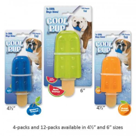 Cool Pup Toy  Popsicle (Color: Blue, size: large)
