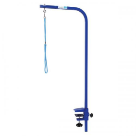 Master Equipment Groom Arm with Clamp 36In (Color: Blue, size: 36in)