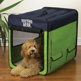 Guardian Gear Collapsible Crate (Color: Blue, size: medium)