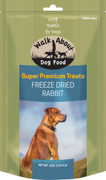 Walk About Dog Freeze Dried (Color: Rabbit)