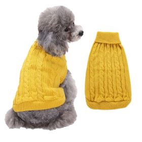 Dog Sweater Warm Pet Sweater Dog Sweaters for Small Dogs Medium Dogs Large Dogs Cute Knitted Classic Clothes Coat for Dog Puppy (size: XX-Large)