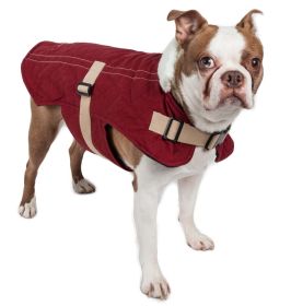 Touchdog Original Sherpa-Bark Designer Fashion-Forward Dog Coat (size: X-Small)
