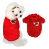 Pet Dog Clothes flannel Dog Winter clothe Puppy