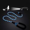 150cm Strong Dog Leash Pet Leashes Reflective Leash For Small Medium Large Dog Leash Drag Pull Tow Golden Retriever